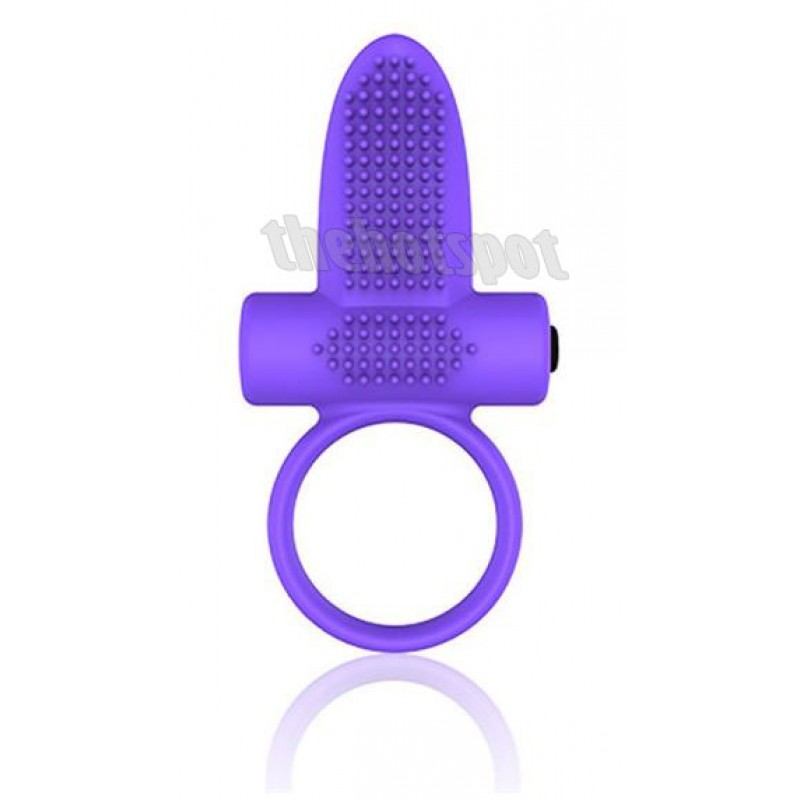Licking Tongue Vibrating Cock Ring